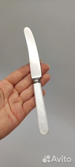 Нож для масла имитация перламутра сталь сер. XX в