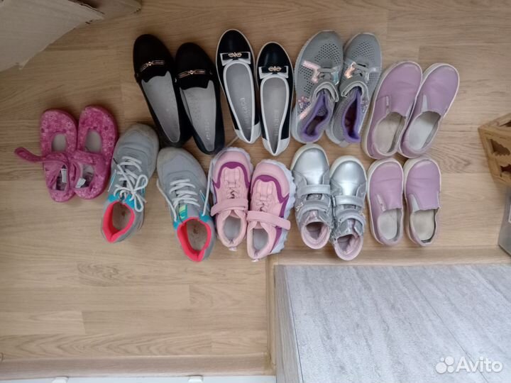 Детская обувь для девочек пакетом