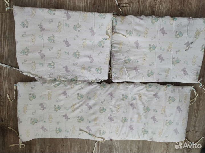 Бортики в детскую кроватку бу