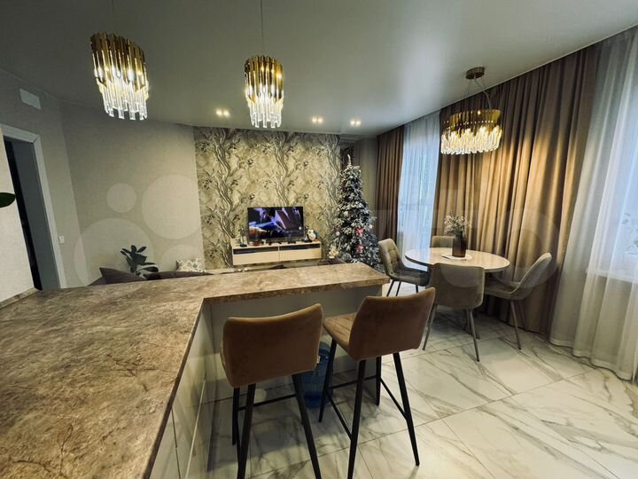 3-к. квартира, 75,6 м², 6/10 эт.