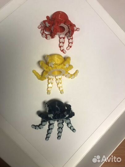 Осьминоги разные. Игрушка-антистресс