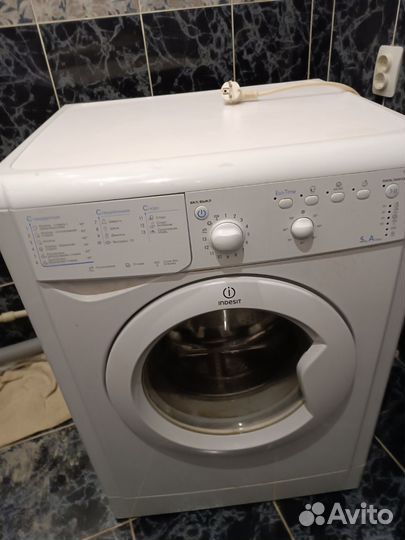 Стиральная машина бу indesit 5 кг