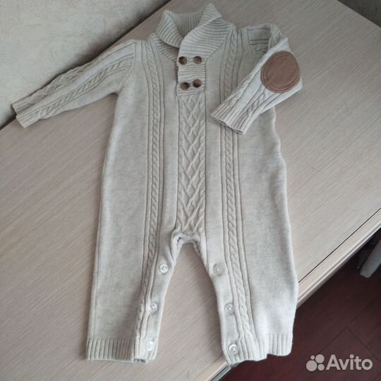 Комбинезоны вязаные, утеплённые