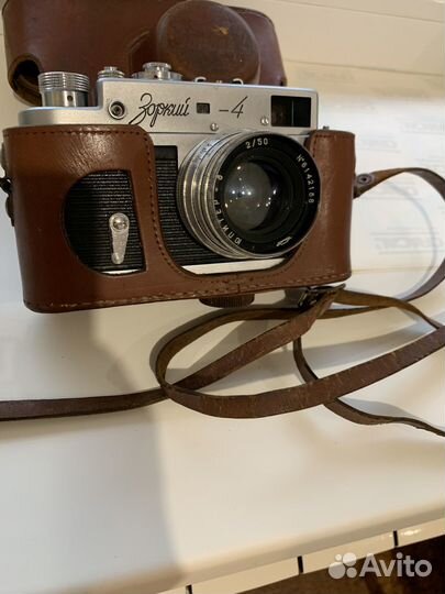 Пленочный фотоаппарат зоркий 4 (Юпипер 8)