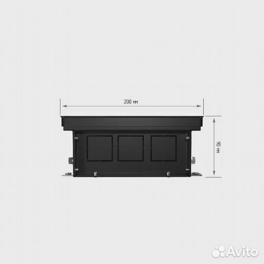 Внутрипольный конвектор Royal Thermo Atrium 90/200