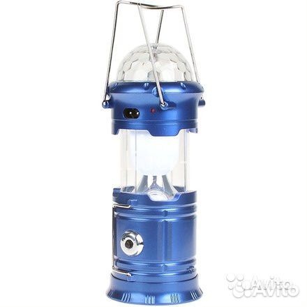 Фонарь для кемпинга с дискошаром
