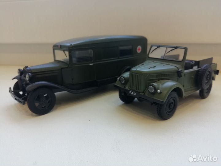 Модель автомобиля Газ 69, Газ 55