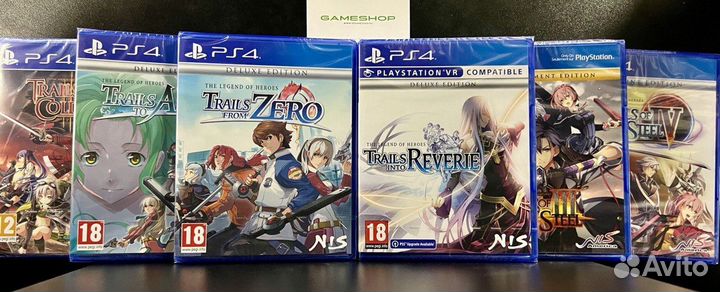 Игры серии The Legend of Heroes