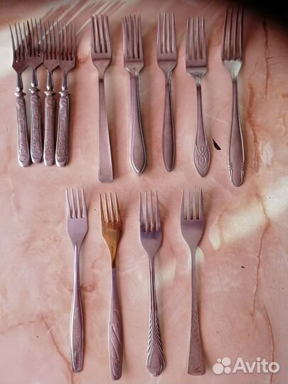 Ложки, вилки и ножи СССР