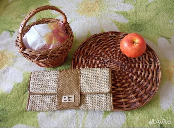 Сумки разные Этно бохо соломка