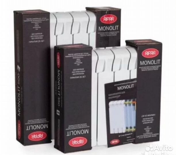 Радиаторы rifar monolit