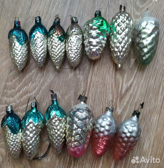 Елочные игрушки СССР