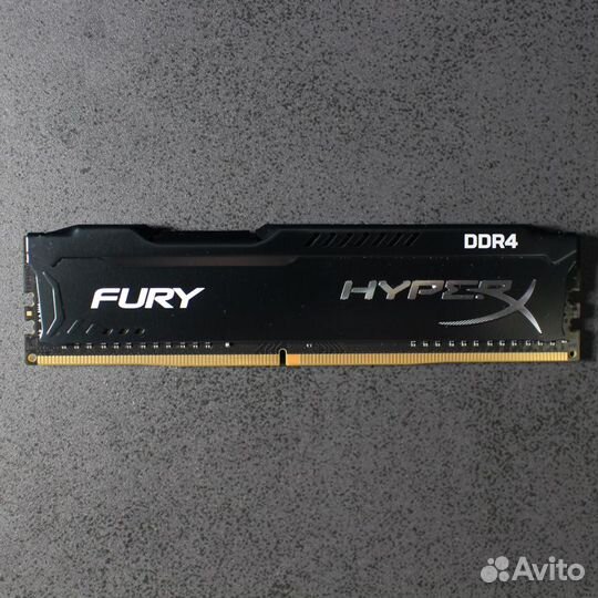 Kingston HyperX fury Black Series 2666MHz 16Gb