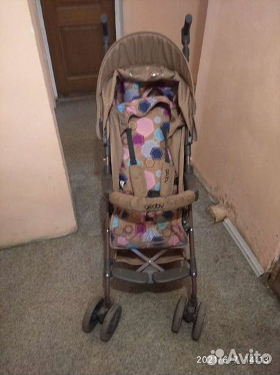 Прогулочная коляска трость бу