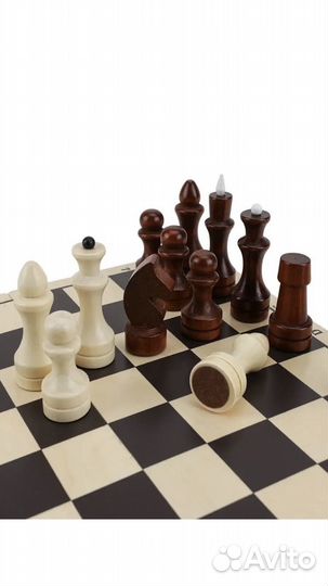 Шахматы деревянные новые