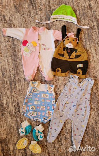 Детские вещи пакетом от 0 до года