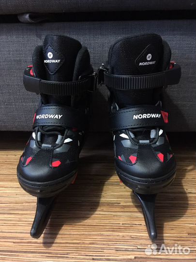 Коньки детские раздвижные 26-31