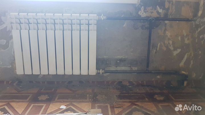 Замена радиаторов отопления.Услуги сантехника