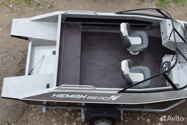 Неман 550 DC новый катер алюминиевый