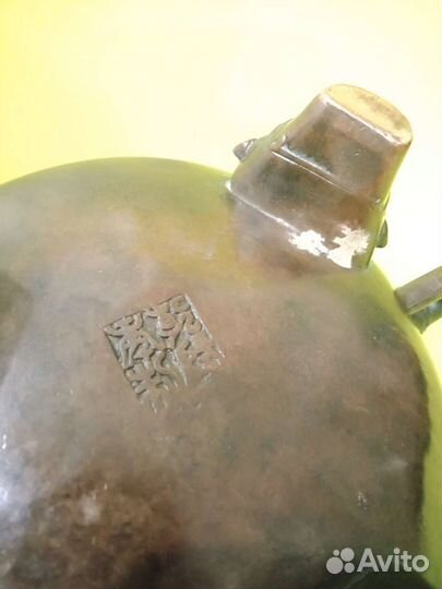 Антиквариат курильница бронза 