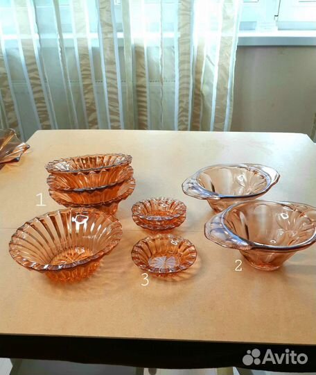 Посуда цветная