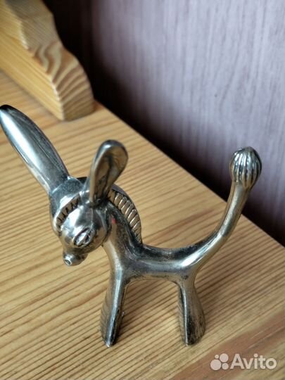 Статуэтка ослик Держатель для колец