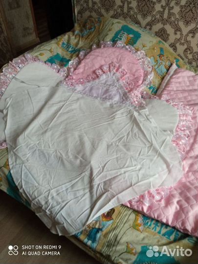 Конверт атласный на выписку