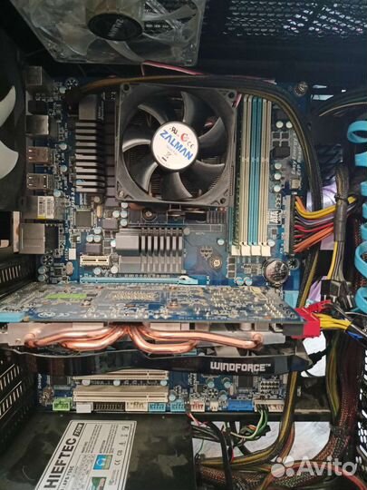 Материнская плата с процессором amd am3+