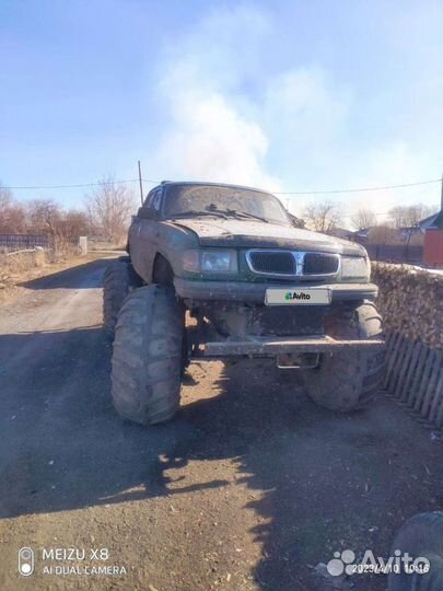 ГАЗ 3110 Волга 2.4 МТ, 2000, 10 000 км