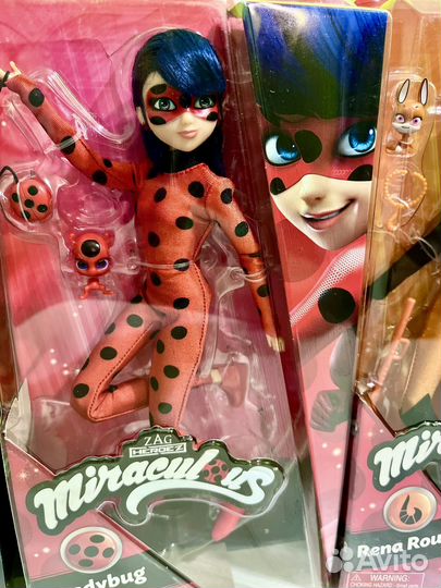 Кукла Леди Баг и Супер Кот Miraculous / Маринет