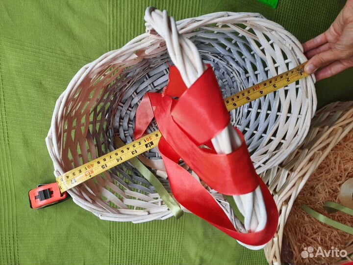 Корзина плетеная для подарков коробка