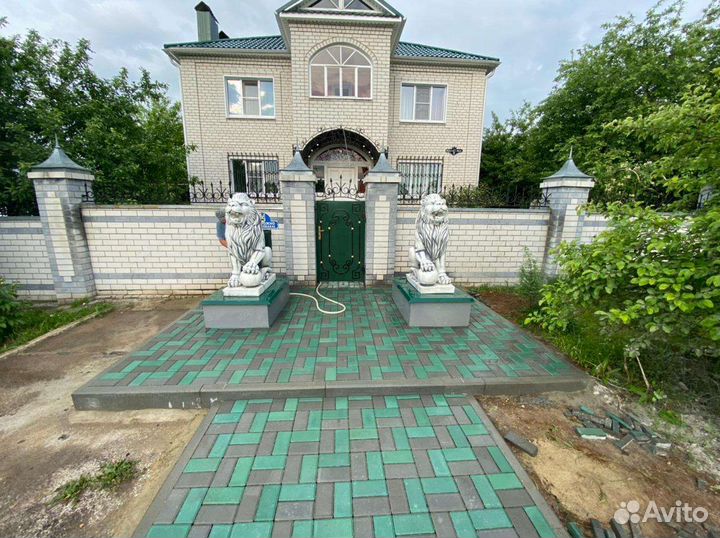 Укладка тротуарной плитки