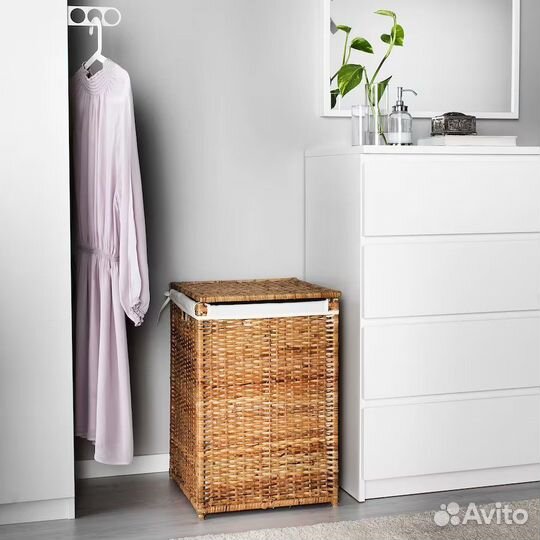 Branas Корзина для белья, IKEA /ротанг
