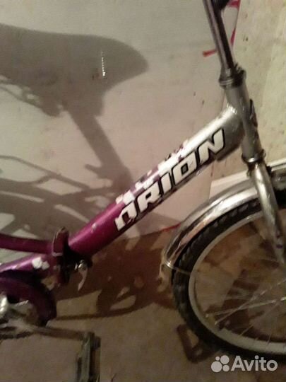 Велосипед подростковый складной орион