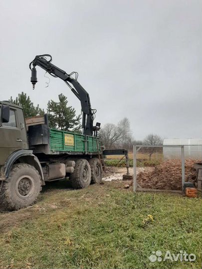 Бурение колодцев