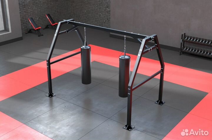 Стойка для боксерского мешка, 4 метра