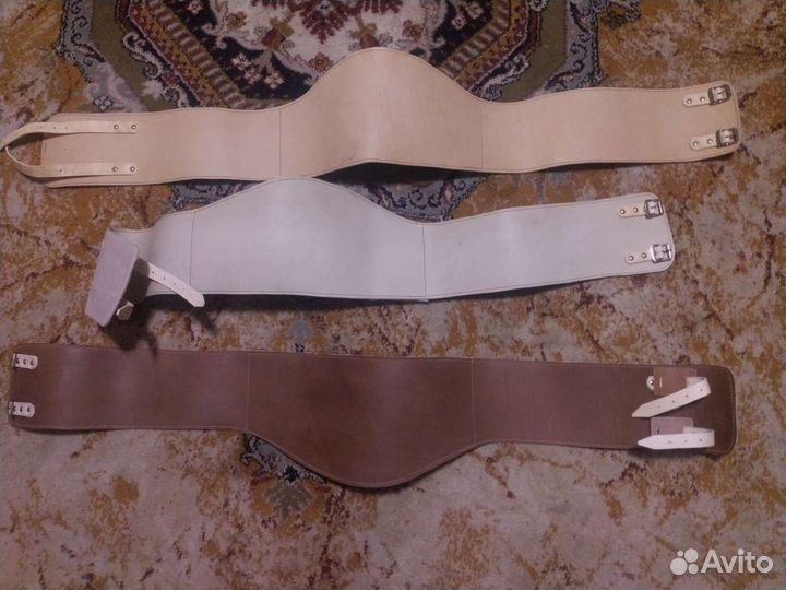 Пояс-карсет ортопедический натуральная кожа
