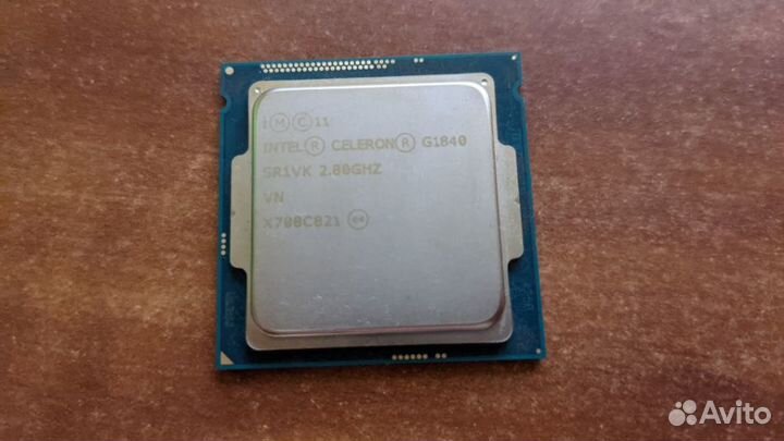 Процессор: Intel Celeron G1840