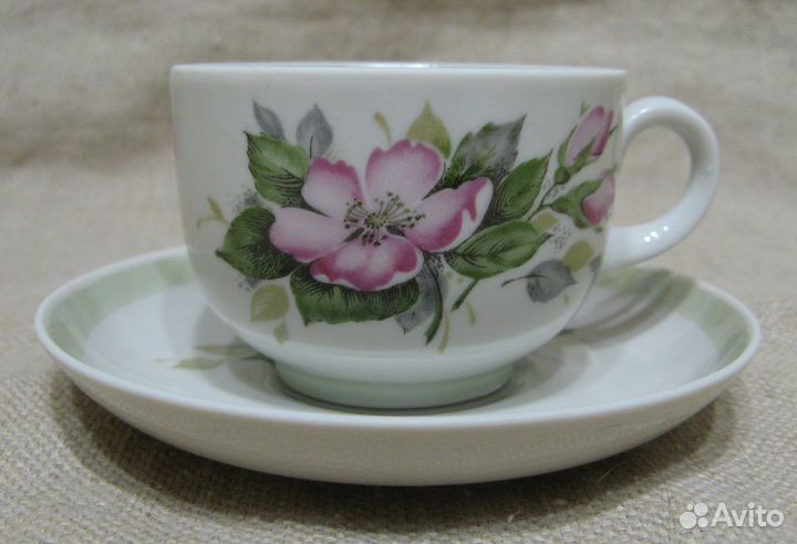 Кофейная пара Дулево Рубин (578)