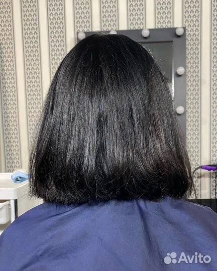 Модель на кератиновое выпрямление