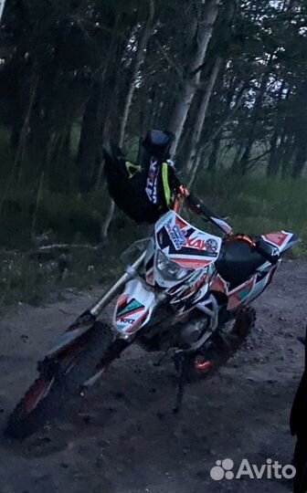 Питбайк kayo classic yx 125EA 17/14