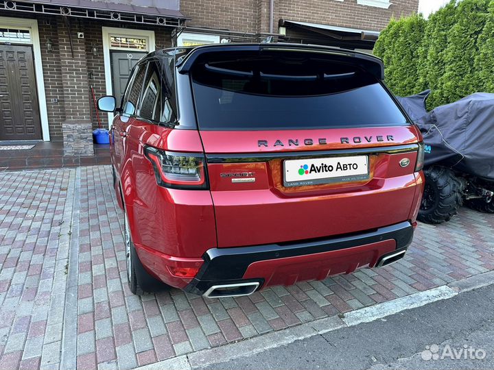 Land Rover Range Rover Sport 3.0 AT, 2018, 103 000 км