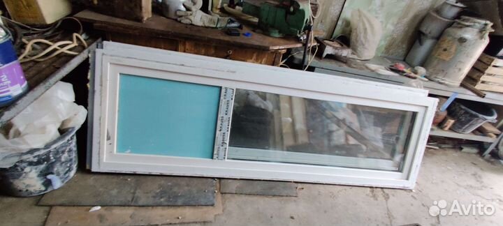 Балконный блок пвх бу