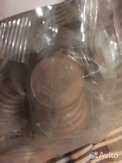 Монеты 25рублей fifa Russia 2018