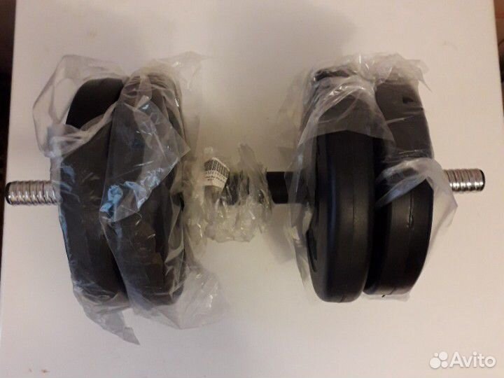 Гантели 7,2 кг новые