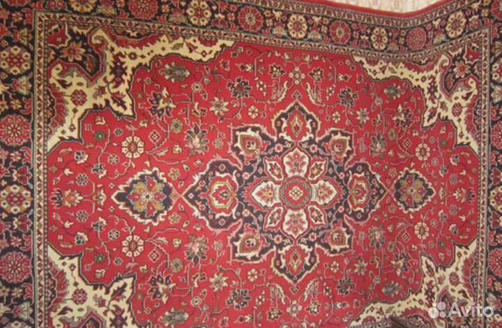 Ковер турецкий 2x3 Красный с узором