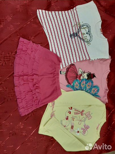 Кофточки,юбка на 3-5лет
