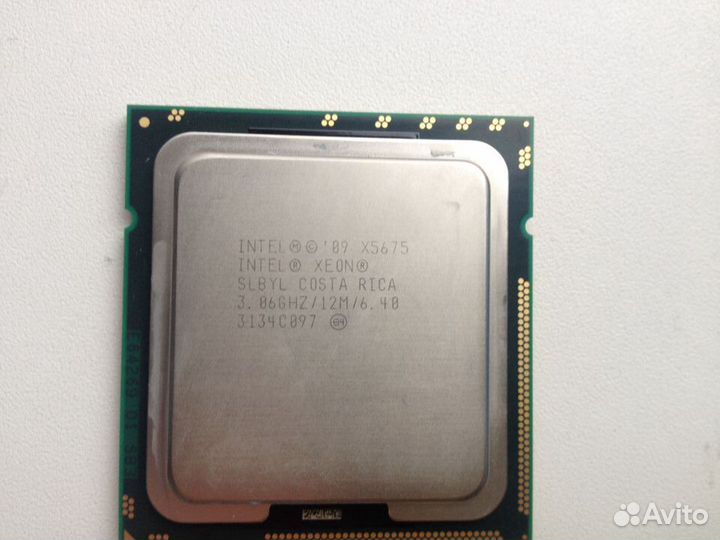 Процессоры Intel xeon Х5670 / X7550