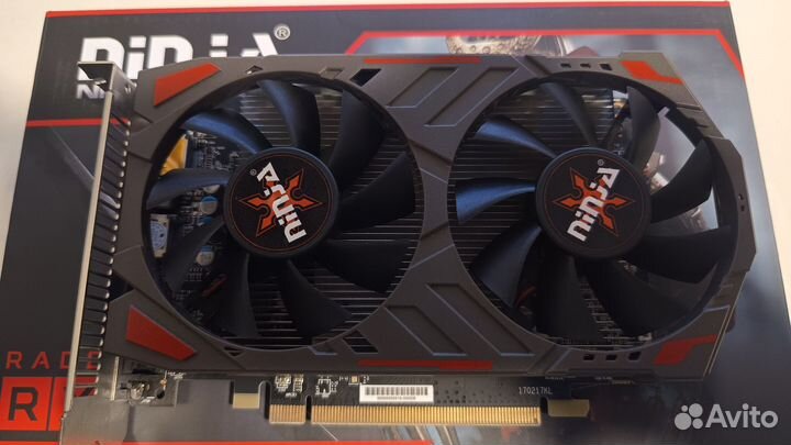 Видеокарта RX560 4GB новая