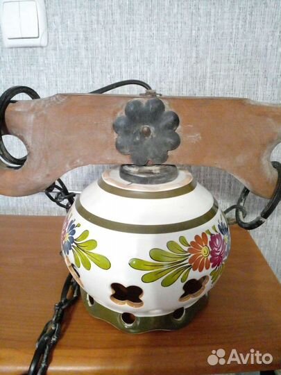 Светильник подвесной винтаж